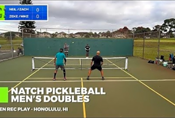 Pickleball Men&#039;s Doubles - Neil/Zach vs Zeke/Mike