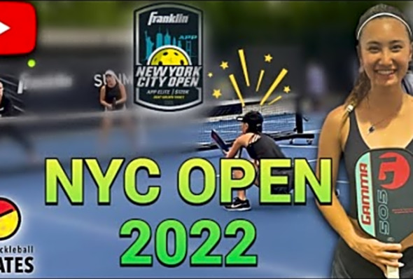 Monica Paolicelli/Alix Truong vs Michelle Esquivel/Lee Whitwell at Pickleball NYC Open 2022