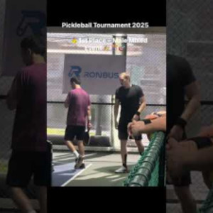 Jaron &amp; Max got The 1st Place in Pickleball Tournament 2025 #pickleball ...