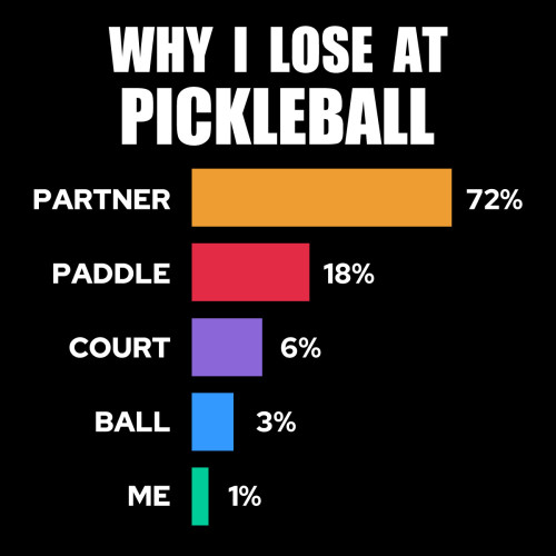 Why I Lose at Pickleball