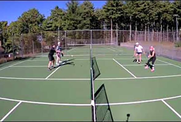 Playing Pickleball with a fake Minnesota accent