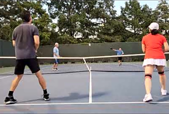 Lily / Rich vs Ben / Glenn All the good points August 14th Pickleball match play