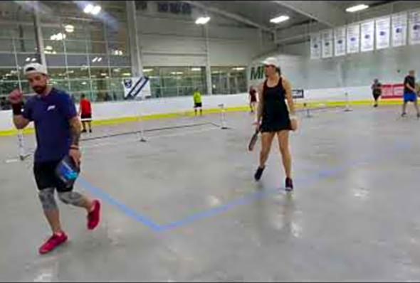 2022 Canadian National Pickleball Championships Mixed Doubles Open. Bronze Medal Match