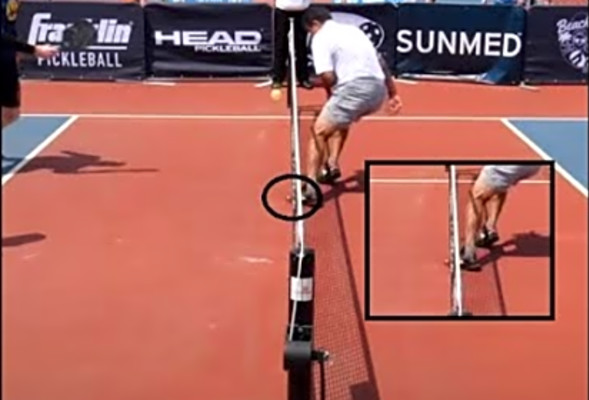 Foot Under The Net - Pickleball Rules - 2022 APP Cincinnati