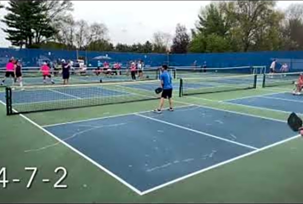 Pickleball Dink and Dine 4.0 Mixed Tournament Bronze Medal Match