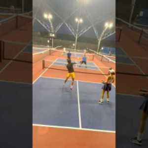 Insane hands at the net #tennis #pickleball #workout #drive #ppa