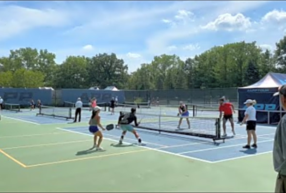 Corrine Carr/DJ Young vs Jennifer Tavernier/Aanik Lohani - APP Chicago Open - Pro Mixed Doubles