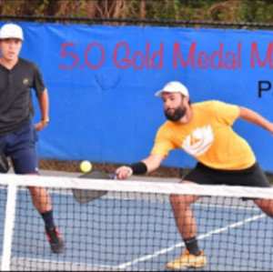 5.0 Gold Medal Match Pickleball - Manny/Alex vs. B.Kacergis/J.Russo Part...