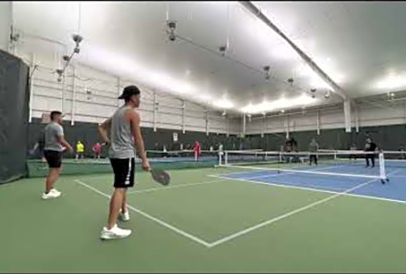 Pickleball Game #13 - Ian/Sean vs Inga/Michael