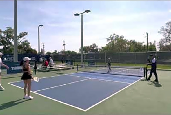 1st Round Upset Tyler Loong/Regina Franco vs Jen Tavernier/Kyle Koszuta Pro Pickleball