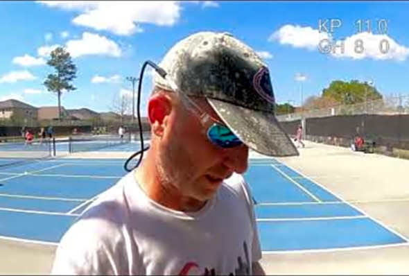 Men&#039;s 4.0 Singles Pickleball 3-Game Match