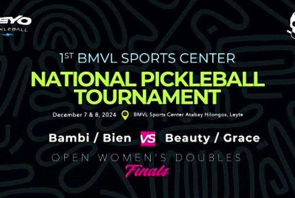 Finals - 1st BMVL National Pickleball Tourney - Open Women&#039;s Doubles - Bambi/Bien vs Beauty/Grace