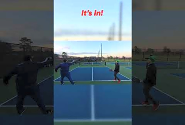 Its In! #thepickleballrunner #pickleball #pickleballhighlights #highlights #shorts