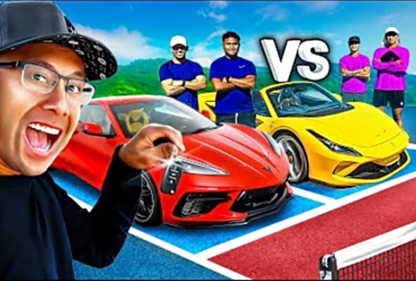 Winning Pickleball Team Gets New SuperCars!
