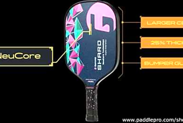 Paddlepro Paddle Reviews - Gamma Shard (Pickleball)