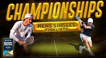 Mens Singles Championship: Jaume Martinez Vich vs Federico Staksrud at the Veolia Desert Ridge Open