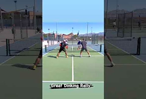 Great dinking Rally #pickleball #Highlights #Sports #Fun #Action