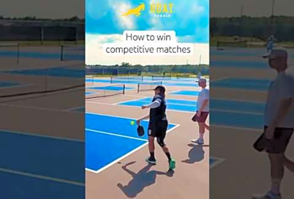 How to win competitive pickleball matches #pickleball #pickleballtips Zach Higginson Brendon Long