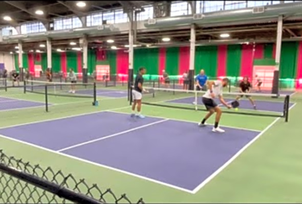 CT Pickleball Lucky Shots Tournament - Alhouni/Alhouni vs Suarez/Cassens - Mens Doubles Open Semis