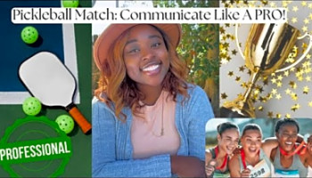Pickleball Match: Communicate Like A PRO!