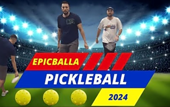 EpicBalla Mixed Doubles Rec Pickleball - Great Learning Game!