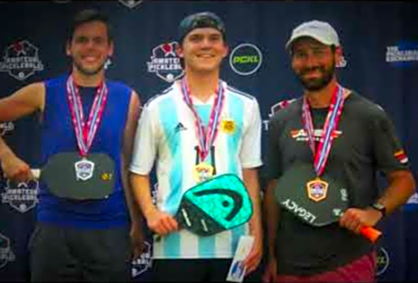 2023 APA Men&#039;s 3.5 - 4.0 Singles Tournament Highlights - Ohio Amateur Open - Pickleball Shaws