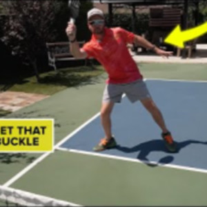 Do THIS When Hitting a Cross Court Topspin Forehand Dink in Pickleball -...