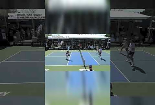 You won&#039;t believe this Pro Pickleball HANDS BATTLE