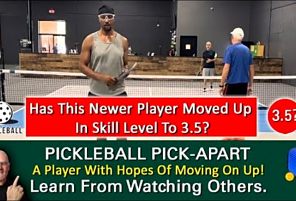 Pickleball Rating! One Player On The Court Now Considers Himself To Be 3.5! You Decide! Yes Or No?