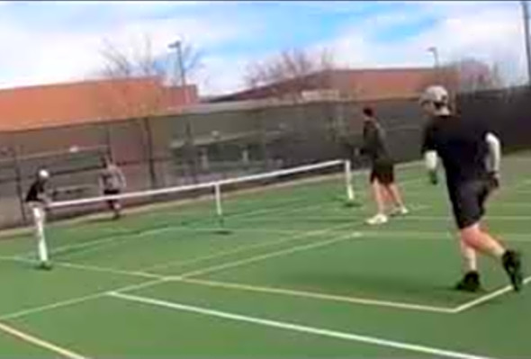 Nasty Nelson to Finish a Pickleball Game