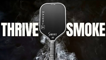Powerful Paddle with a Twist - Thrive Smoke Pickleball Paddle Review
