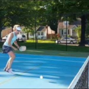 Pickleball Topspin Backhand Roll/Drive Practice, Ann Carney