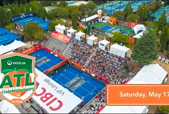 Court 14 - Veolia Atlanta Pickleball Championships (Saturday, Carvana PPA Tour)