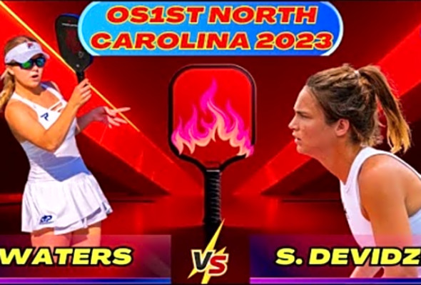 Intense Clash at OS1st North Carolina 2023: Anna Leigh Waters vs Salome Devidze