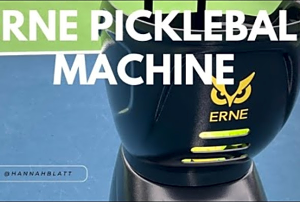 Erne Pickleball Machine: unboxing &amp; making moves on the court