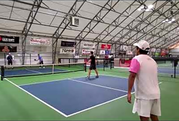 UPSET OF THE DECADE! 5.0 Level Pickleball FULL GAME (MLP type Rally Scoring)