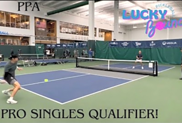 Singles pro qualifier match Minnesota PPA 2024