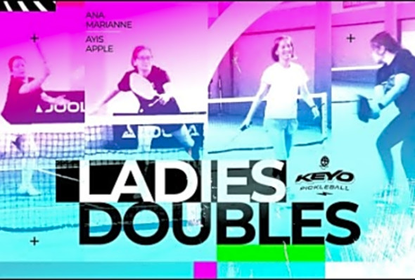 Ana/Marianne vs. Apple/Ayis - Ladies Doubles Pickleball game at Tierra Pickleball Club