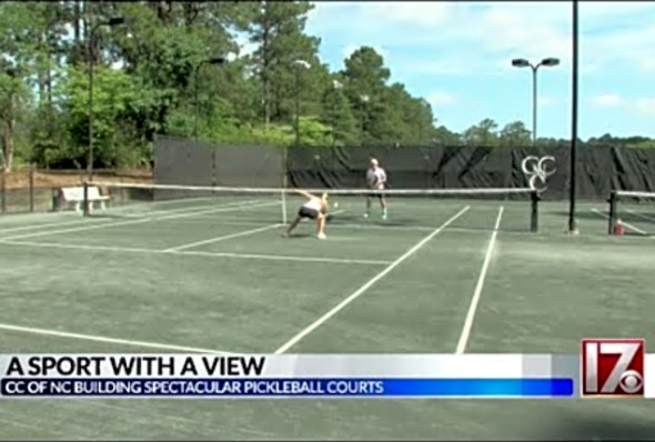 Pinehurst country club, many around the nation fall for pickleball