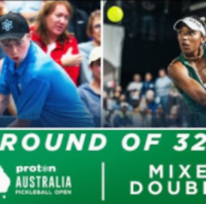 Black/Klinger v Chia/Valos at the Proton Australia Pickleball Open