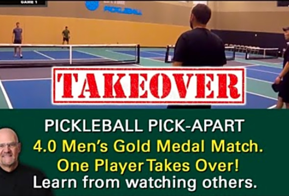 Pickleball! Men&#039;s 4.0 Gold Medal Match Picked Apart! Learn for Watching Others!