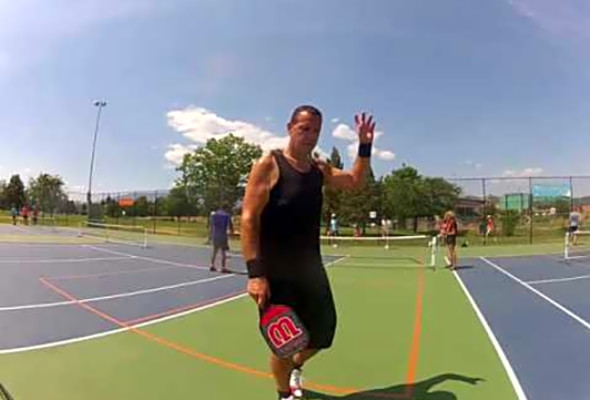 2017 Pickleball Canada National Tournament 4.5 Men&#039;s Doubles (Match #29 Video 2)