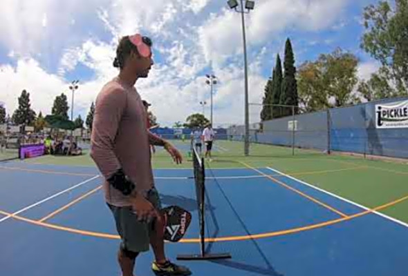 2019 USAPA West Regional Men&#039;s 5.0 19 DJ Young Magicman Coyle Aaron Donofrio Beau Kojima Game 2 P2