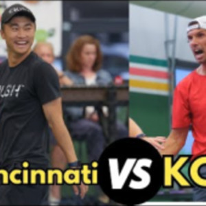 Pickleball Pro Showdown - Cincinnati vs Kansas City Mens Doubles