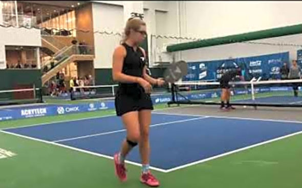 PPA Indoor National Championship - Johns/Waters vs Devilliers/Irvine - GOLD medal match - game 1