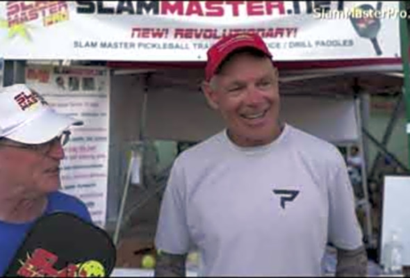 Pickleball Champion Scott Moore w/ Slam Master Pro Creator Gordon G.G. Gebert Code &quot;PickleballTrips&quot;