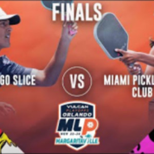 Chicago Slice vs. Miami Pickleball Club - Challenger Finals, Match 2 - V...