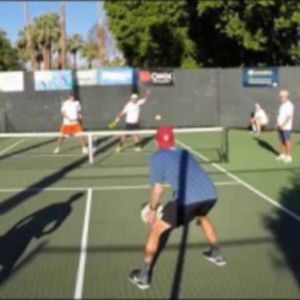 Profesional Pickleball Federation Desert Tournament 2017 Dawson/Loong vs...
