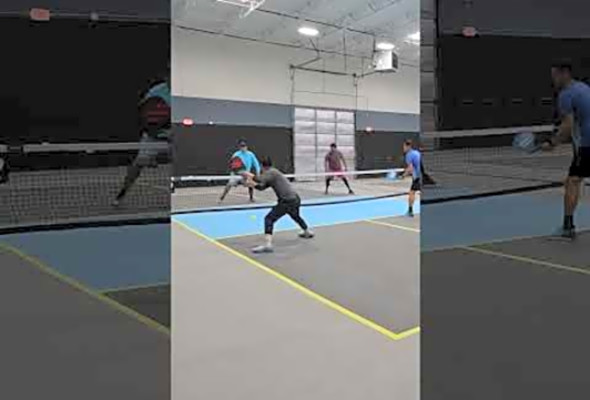 patience with dinks #shortsvideo #shorts #shortsviral #pickleball #unorthodox