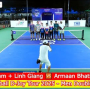 L Hong Nam Linh Giang Armaan Bhatia Har Meta - Pickleball D-Joy Tour 202...